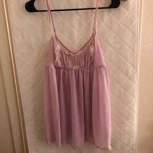 Victoria secret babydoll nighty- L